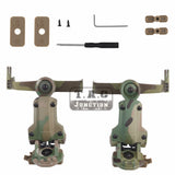 ARC/M-LOK Rotate Helmet Rail Adapter Kit J Arm for Comtac 2/3/4 Headset