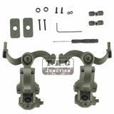 ARC/M-LOK Rotate Helmet Rail Adapter Kit J Arm for Roger Tech EVO406 / Earmor M31&MOD3 M32 M32H MARK3 Headset