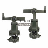 ARC/M-LOK Rotate Helmet Rail Adapter Kit J Arm for Comtac 2/3/4 Headset
