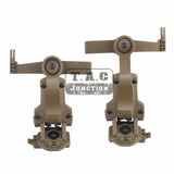 ARC/M-LOK Rotate Helmet Rail Adapter Kit J Arm for Comtac 2/3/4 Headset