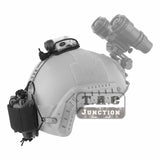 Tactical Helmet Cover PVS31 NVG Retention Pouch GPNVG Battery Rear Storage Pack