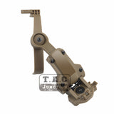ARC/M-LOK Rotate Helmet Rail Adapter Kit J Arm for Comtac 2/3/4 Headset