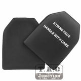 Tactical Dummy Training Soft EVA Foam SAPI Plates Polymer Insert with Side Plates Shock Plates Size Medium (Set of 4)