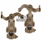 ARC/M-LOK Rotate Helmet Rail Adapter Kit J Arm for Roger Tech EVO406 / Earmor M31&MOD3 M32 M32H MARK3 Headset