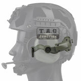 ARC/M-LOK Rotate Helmet Rail Adapter Kit J Arm for Roger Tech EVO406 / Earmor M31&MOD3 M32 M32H MARK3 Headset