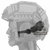 ARC/M-LOK Rotate Helmet Rail Adapter Kit J Arm for Comtac 2/3/4 Headset