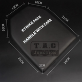 9.5" X 12" Training Soft EVA Foam Dummy Tactical SAPI Plates Shock Plates - Set of 2