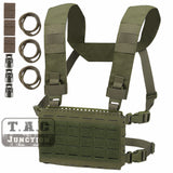 Micro Fight Chassis MKV MK5 Chest Rig Lightweight Modular Tactical Vest With Magazine Pouch