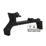 Tactical Tenachi Hybrid Angled AR Grip Foregrip Hand Stop Forward Grip for M-LOK