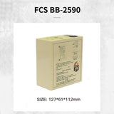 FCS BB-2590 Rechargeable Li-ion Battery Case 16×3500 mAh Capacity