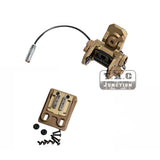 Tactical GSGM NVG Mount w/ Interface 4-Hole Helmet Shroud for ANVIS Night Vision