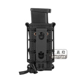 Soft Shell 9mm Pistol Magazine Pouches Mag Carrier Tall W/ Belt Loop