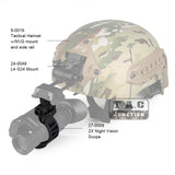 CNC Machined PVS14 PVS7 NVG J Arm Swing Arm Night Vision Dovetail Mount Adapter