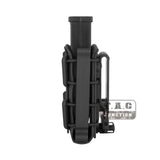 Soft Shell 9mm Pistol Magazine Pouches Mag Carrier Tall W/ Belt Loop