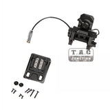 Tactical GSGM NVG Mount w/ Interface 4-Hole Helmet Shroud for ANVIS Night Vision