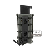 Soft Shell 9mm Pistol Magazine Pouches Mag Carrier Tall W/ Belt Loop