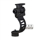 CNC Machined PVS14 PVS7 NVG J Arm Swing Arm Night Vision Dovetail Mount Adapter