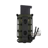 Soft Shell 9mm Pistol Magazine Pouches Mag Carrier Tall W/ Belt Loop