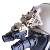 L4 G24 CNC Machined NVG Mount Breakaway Bracket + Shroud + NVG Lanyard Set