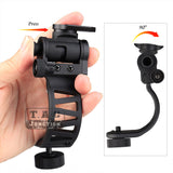 CNC Machined PVS14 PVS7 NVG J Arm Swing Arm Night Vision Dovetail Mount Adapter