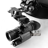 J Arm NVG Adapter Mount Dovetail Shoes Assembly for AN/PVS-14 Binocular Bridge
