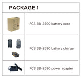 FCS BB-2590 Rechargeable Li-ion Battery Case 16×3500 mAh Capacity