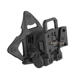 Tactical 3-Hole Low Profile NVG VAS Skeleton Shroud for Ops-Core FAST ACH Helmet