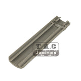 4-Pack  6.2" Battle Rail Covers Panels Grip Textured for 20mm Picatinny