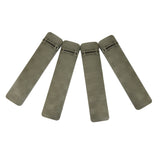 4-Pack  6.2" Battle Rail Covers Panels Grip Textured for 20mm Picatinny