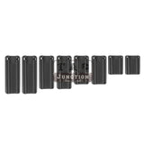 8PCS Rib Rail Panel Cover Grip Handguard Protector for RIS RAS Picatinny