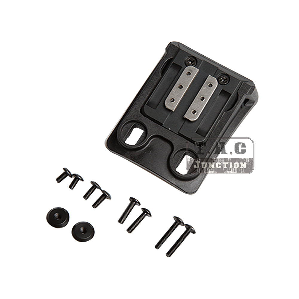 CNC Interface 4-Hole ANVIS Night Vision Goggle NVG Mount Adapter