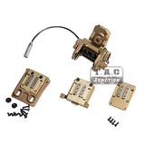 CNC Functional GSGM DPAM NVG Mount W/ 3 Helmet Shroud Set For ANVIS Night Vision