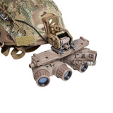 CNC Functional GSGM DPAM NVG Mount W/ 3 Helmet Shroud Set For ANVIS Night Vision