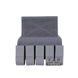 5 Cell 40MM Banger Grenade Flashbang Dangler Pouch for Plate Carrier Chest Rig