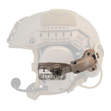 Tactical Helmet Rail Mount Kit J Arm Mount Adapter Connector for AMP Headset