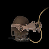 Tactical Helmet Rail Mount Kit J Arm Mount Adapter Connector for AMP Headset