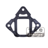 Tactical Skeleton Shroud Three-Hole NVG Shroud Forged Aluminum for Fast ACH ECH MICH AirFrame Helmet WilCox L4 Norotos NVG Mount