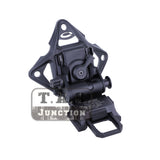 Tactical Skeleton Shroud Three-Hole NVG Shroud Forged Aluminum for Fast ACH ECH MICH AirFrame Helmet WilCox L4 Norotos NVG Mount