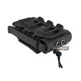 5.56mm 7.62mm Soft Shell Magazine Pouch Mag Carrier w/ Belt Clip Fit 1.5-2" Belt