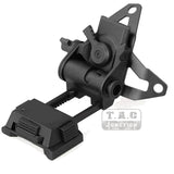 CNC Machined L4G30 Night Vision NVG Helmet Mount PVS15 PVS18 PVS21 PVS31+Shroud