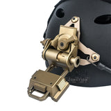 CNC Machined L4G30 Night Vision NVG Helmet Mount PVS15 PVS18 PVS21 PVS31+Shroud