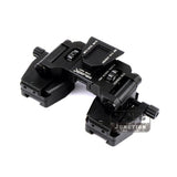 Tactical Aluminum Modular Binocular Bridge Helmet Night Vision NVG NODS Mount