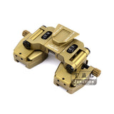 Tactical Aluminum Modular Binocular Bridge Helmet Night Vision NVG NODS Mount