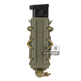 Tactical Pistol 9mm MOLLE Nylon Magazine Pouch Holder Duty Belt Loop Mag Carrier