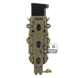 Tactical Pistol 9mm MOLLE Nylon Magazine Pouch Holder Duty Belt Loop Mag Carrier