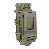 Tactical Pistol 9mm MOLLE Nylon Magazine Pouch Holder Duty Belt Loop Mag Carrier
