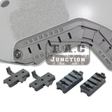 ARC Accessory Rail Mount Adapter NVG Bungees Set for OPS FAST/XP High Cut Helmet