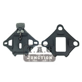 Tactical Wilcox Mount L4 Series 1/3 Hole Hybrid Shroud Mounting w/ Wilcox Lanyard for WILCOX NVG Mounts MICH ACH ECH Helmet