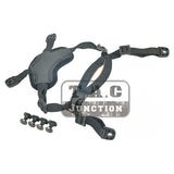 Head-Loc 4-Point Chinstrap Retention X-Nape Suspension for FAST ACH MICH helmet