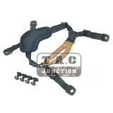 Head-Loc 4-Point Chinstrap Retention X-Nape Suspension for FAST ACH MICH helmet